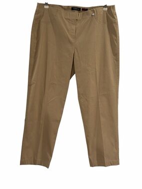 Robell Bella Cropped Straight-Leg Trousers